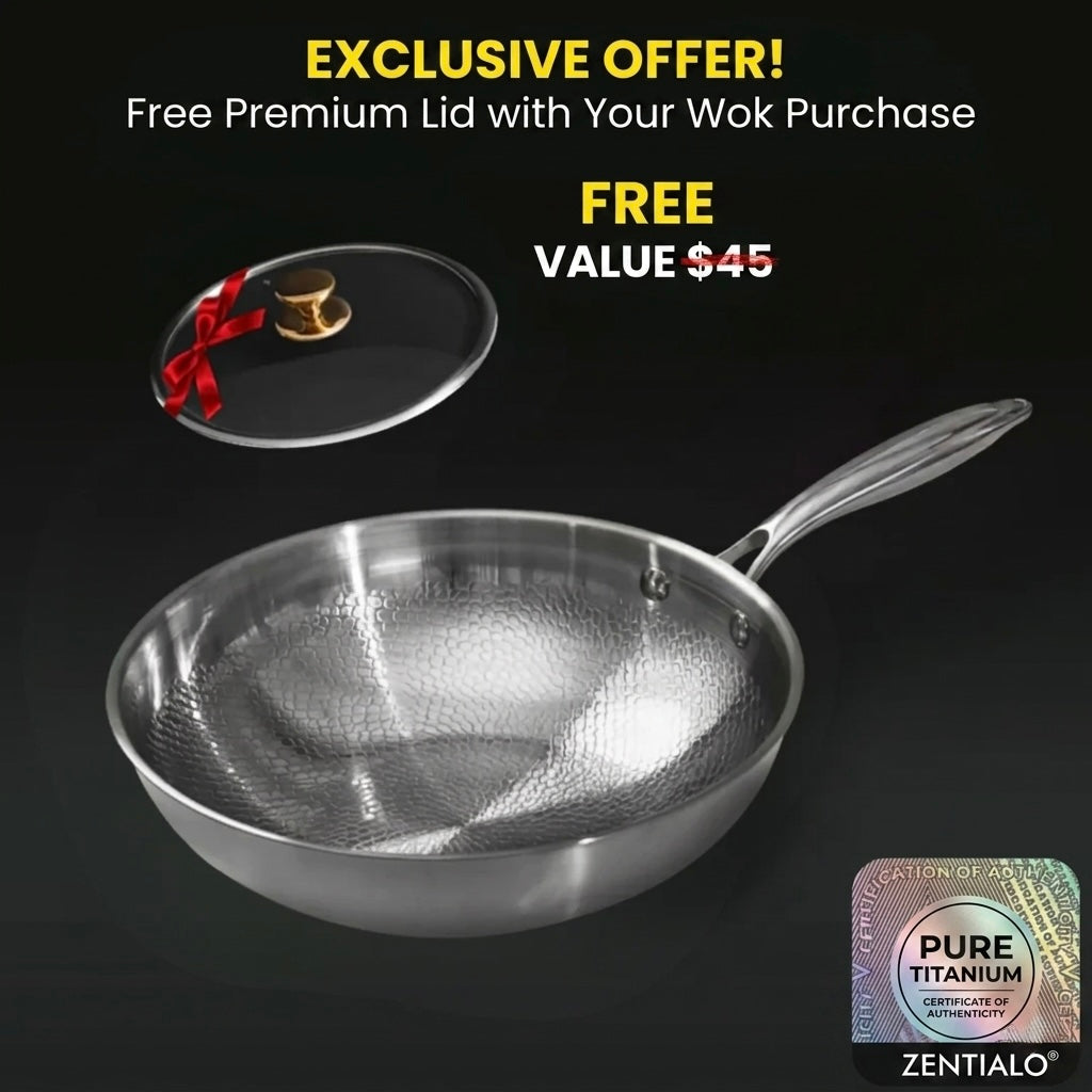 Titanium Wok – Zentialo®