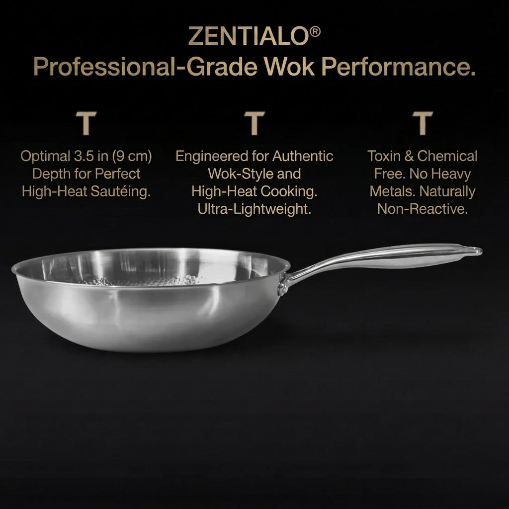 Titanium Wok – Zentialo®