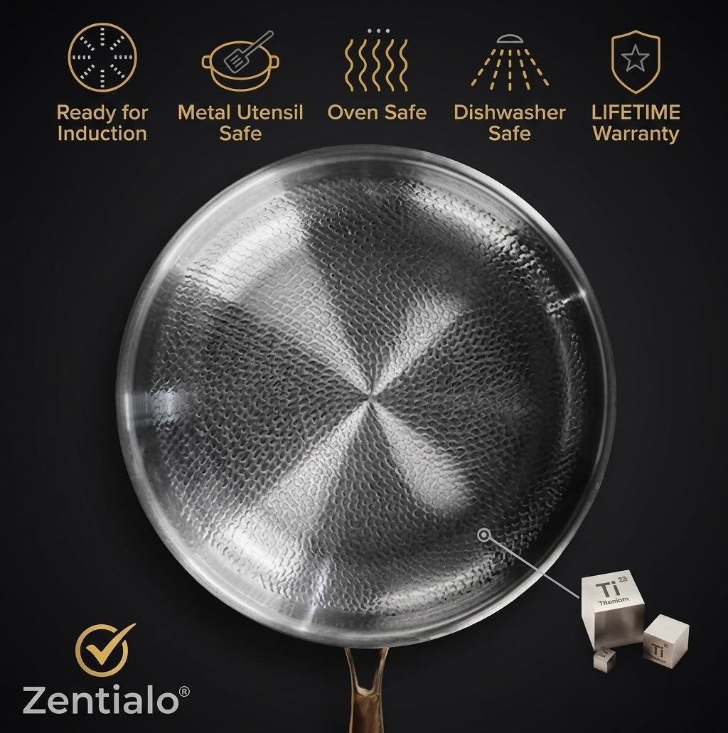 Titanium Frying Pan – Zentialo®