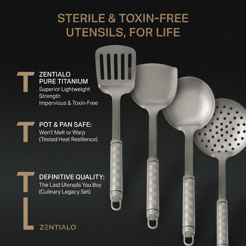 Titanium Utensils – Zentialo®