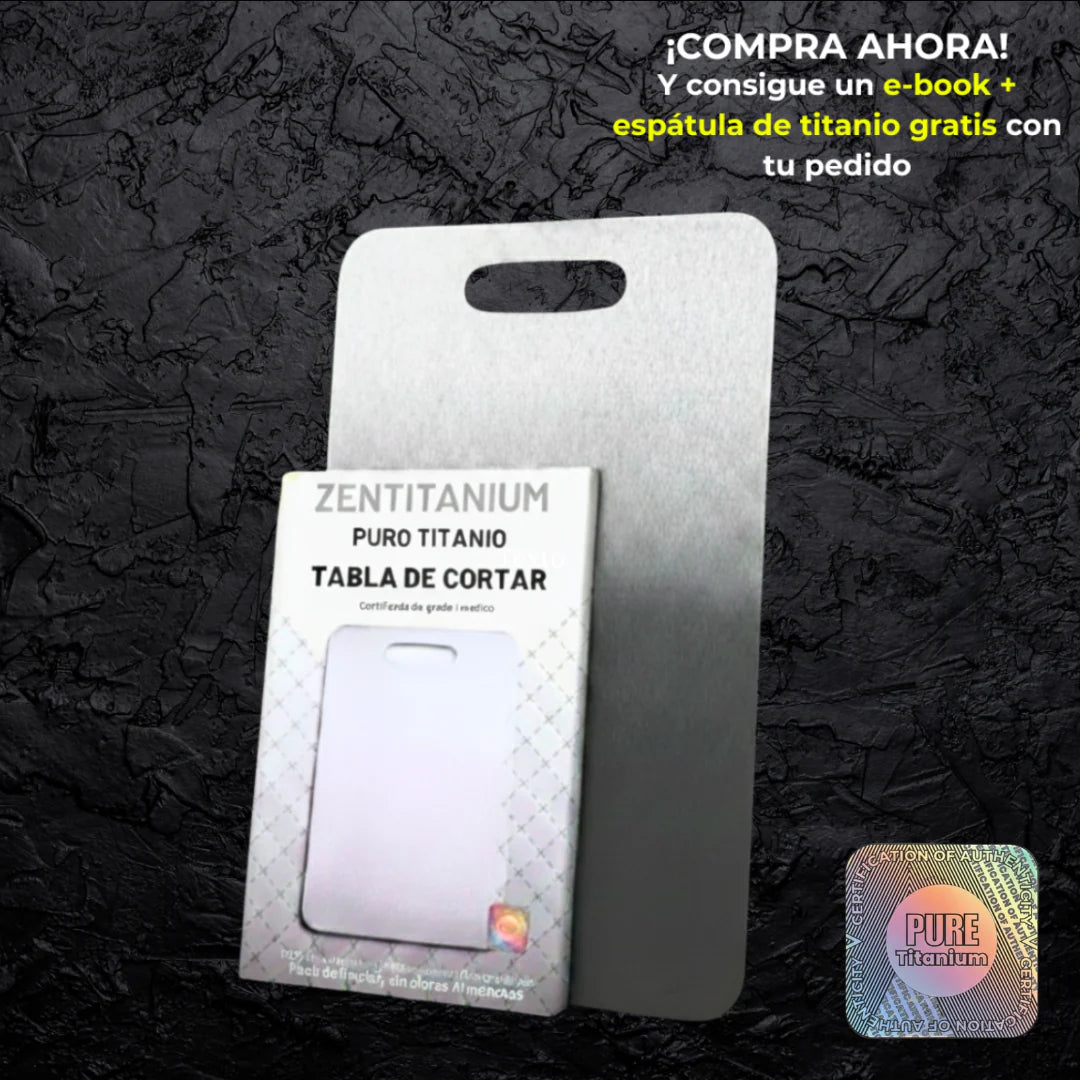 Titanium Cutting Board – Zentialo®